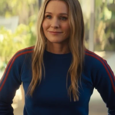 Nobody Wants This S02 Kristen Bell Red Striped Sweater