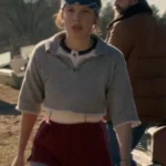 Stranger Things S05 Millie Bobby Brown Cropped Shirt