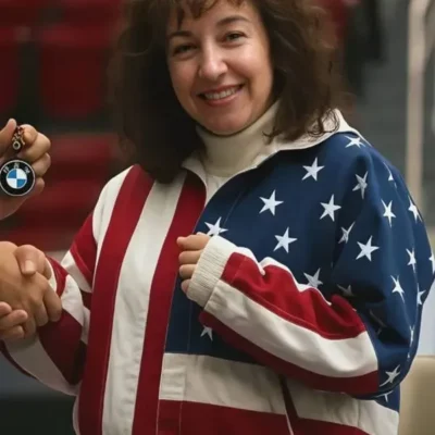 Sweeney American Flag Jacket