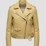 Buffy The Vampire Slayer Yellow Leather Jacket