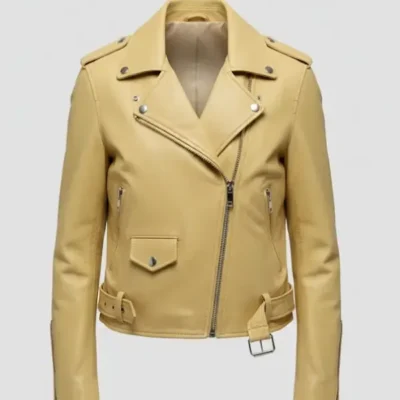 Buffy The Vampire Slayer Yellow Leather Jacket