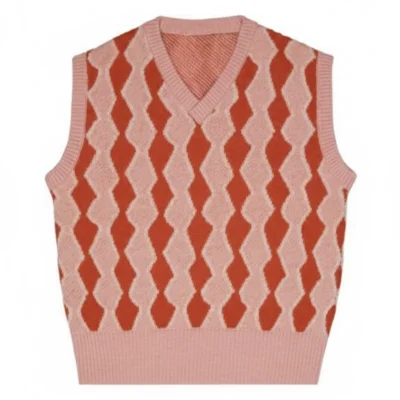 Emily In Paris S5 Samuel Arnold V-Neck Sweater Vest