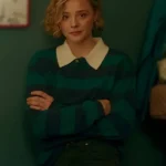 Oh What Fun Chloë Grace Moretz Striped Polo Shirt