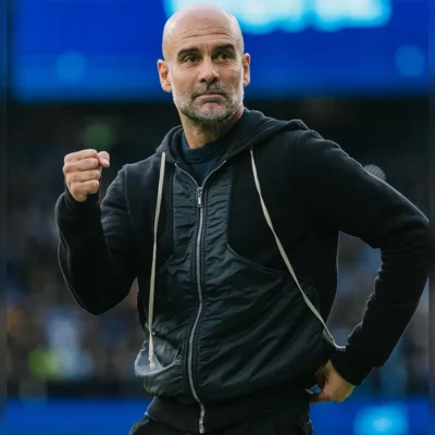 Coach Pep Guardiola Black Hoodie