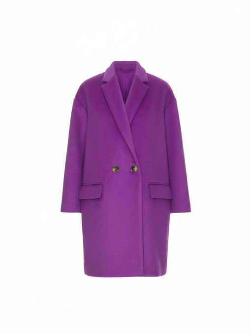 Sanctuary A Witches Tale S02 Stephanie Levi-John Purple Coat - Image 2