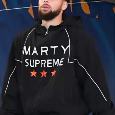 Stephen Curry Marty Supreme Black Jacket