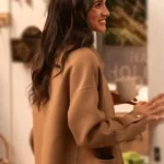 With Love Meghan Holiday Celebration S1 Meghan Markle Camel Jacket