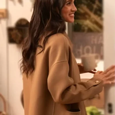 With Love Meghan Holiday Celebration S1 Meghan Markle Camel Jacket