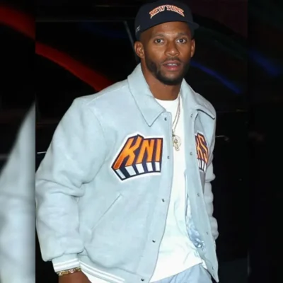 Victor Cruz Knicks Jacket