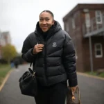 Women Football League Puffer Jacket