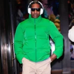 NYC 2026 ASAP Green Puffer Jacket