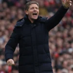 Oliver Glasner Black Puffer Coat