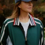 Shrinking S03 Christa Miller Denim Track Jacket