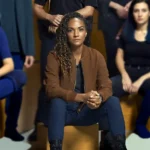 The Rookie S08 Nyla Harper Brown Jacket