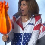 The Today Show Anchor Hoda Kotb Windbreaker Jacket