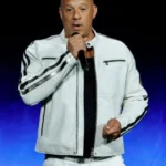 Fast X 2023 Vin Diesel CinemaCon Blue Leather Jacket
