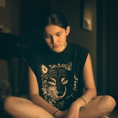 Fancy Dance Isabel Deroy Olson Black T-Shirt