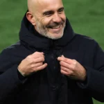 Enzo Maresca Black Coat