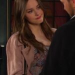 Days of Our Lives 2026 Cherie Jimenez Pink Trench Coat