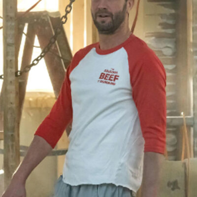 The Bear Ebon Ebon Moss-Bachrach Raglan Tee T-shirt