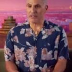 The Valley Persian Style S01 Reza Farahan Blue Floral Shirt