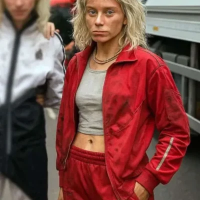 Alfie Williams 28 Years Later The Bone Temple Red Jacket