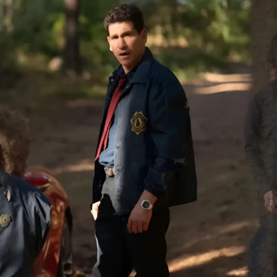 His and Hers Jon Bernthal Blue Jacket