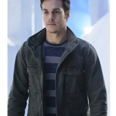 Mon-El Gray Cotton Jacket