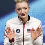 Save The Duck Amber Glenn Team USA White Jacket