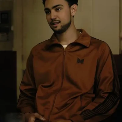 Steal 2026 Archie Madekwe Brown Track Jacket