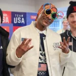 Team USA 2026 Snoop Dogg White Bomber Jacket