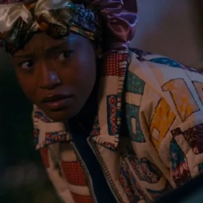 The Burbs Keke Palmer House Printed Jacket