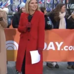 The Today Show 2026 Jenna Bush Hager Red Coat
