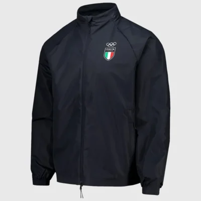 Winter Olympics Team Italy Black Jacket
