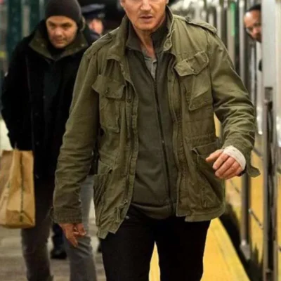 Liam Neeson Green Jacket