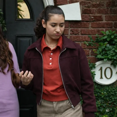 Liv Lindell Maroon Jacket