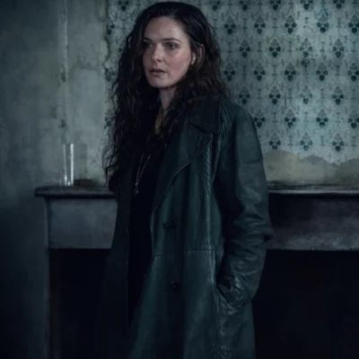 Rebecca Ferguson Black Coat