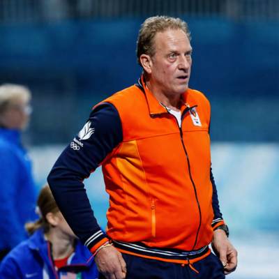 Winter Olympics 2026 Rintje Ritsma Orange Jacket
