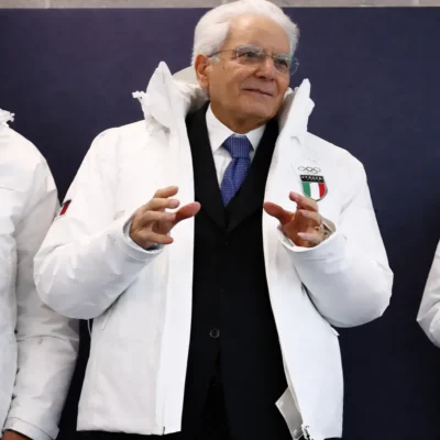 Winter Olympics Sergio Mattarella Jacket