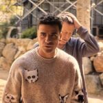 Beef S02 Josh Crane Martin Cat Print Sweater