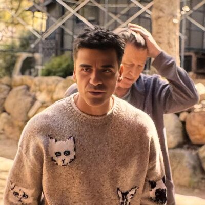 Beef S02 Cat Print Sweater