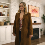 A Season to Blossom Emily Tennant Brown Coat
