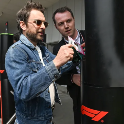 F1 Grand Prix 2026 Charlie Day Denim Jacket