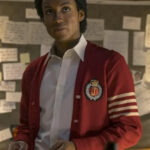 Michael Jaafar Jackson Red Cardigan