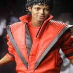 Michael Jackson Thriller Red Leather Jacket