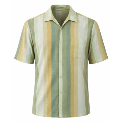 Palm Royale S02 Striped Shirt