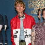 The Tonight Show 2025 MGK Leather Jacket